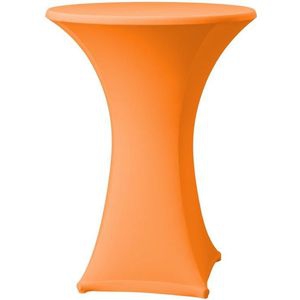 Statafelrok stretch oranje