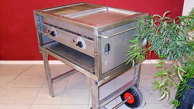 Gas Barbeque slagers Role 58 x 86 cm (bakmaat 49 x 72 ) alleen rooster (excl gas)