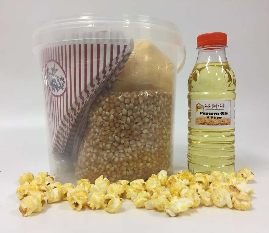 Emmer popcorn ingredienten (100 porties)
