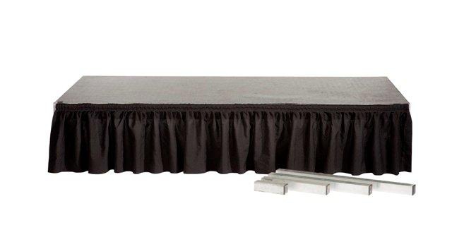 Podiumrok zwart p/m (40 cm hoog)