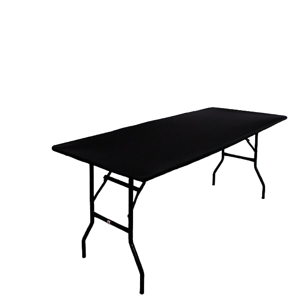 Tophoes stretch zwart v. tafel 183 x 76