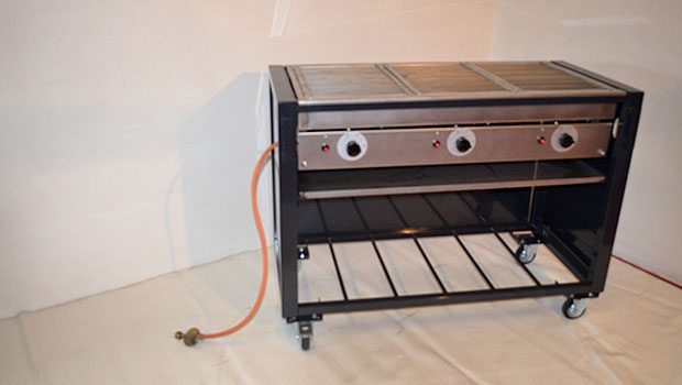 Gasbarbeque/Lavagrill BBQ 110 x 50 cm (excl. Gas)