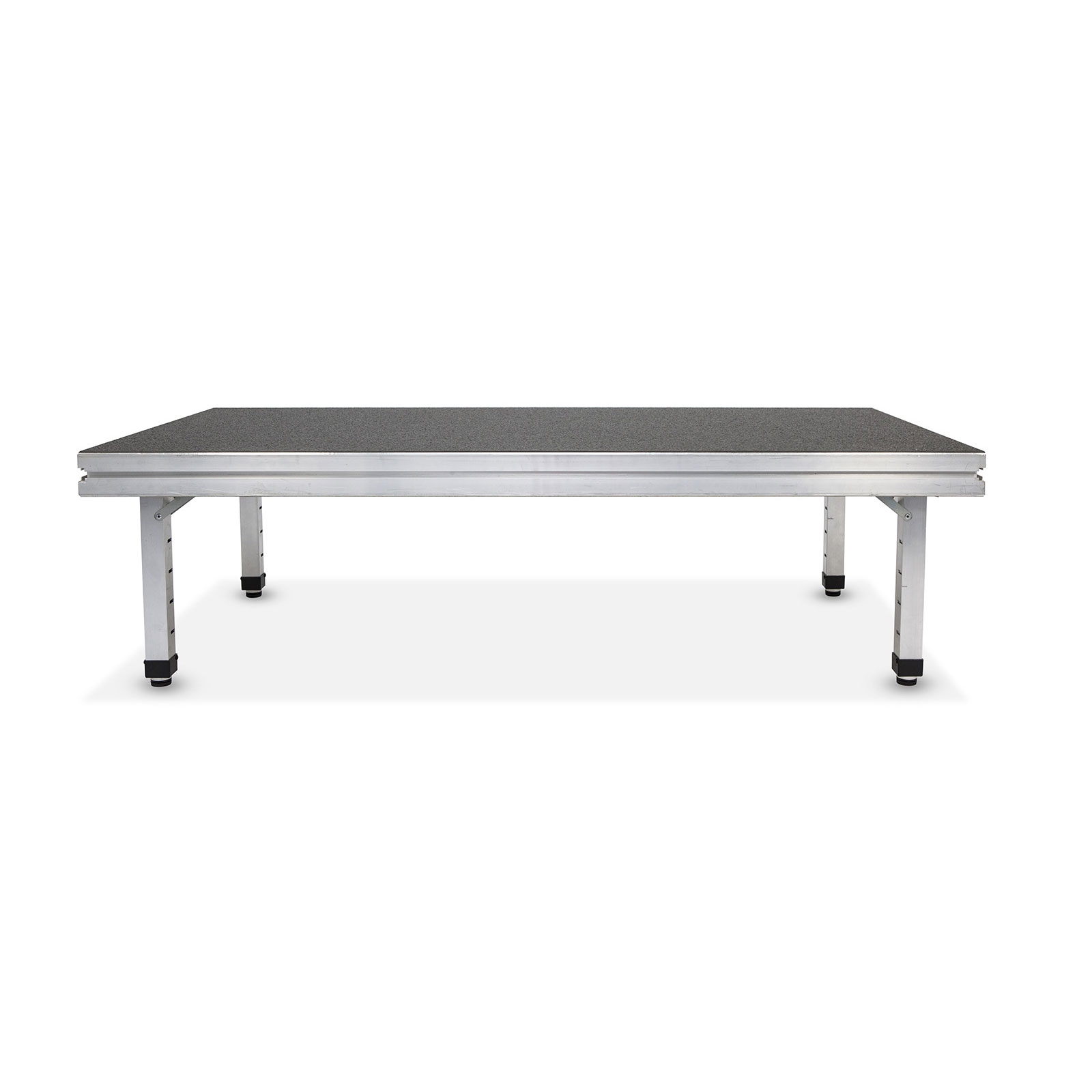 Podiumdeel 100 x 150 cm, hoogte 20-40-60 cm (standaard is 40 cm) (ongeplaatst)