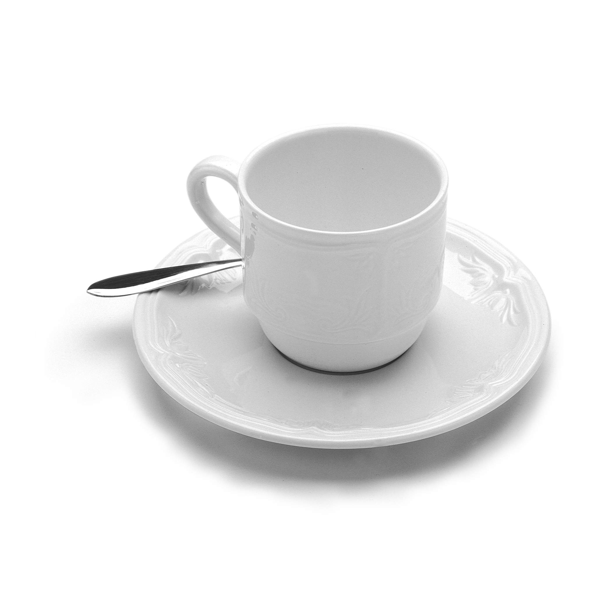 Koffiekop + schotel (villeroy en boch)