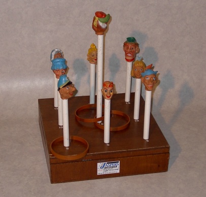Ringwerpen poppen (op statief)