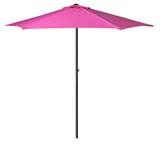 Parasol 250 cm fuchsia + voet