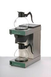 Koffiezetapparaat met 2 glazen kannen (bravilor)(2100 watt)