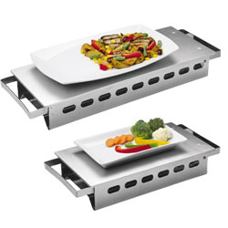Rechaud horeca RVS 49,5 x 18,5 cm