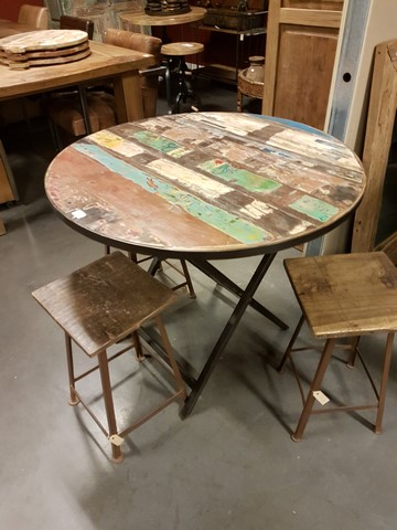 Tafel  90 cm rond SPOOR