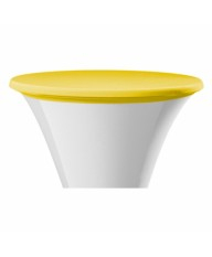 Topcover stretch geel