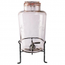 Dispenser/weckpot 8 liter met tapkraantje