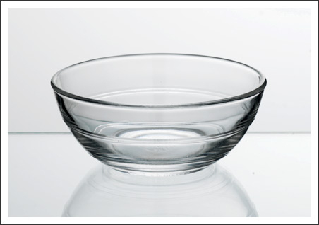 Slaschaal glas 20 cm