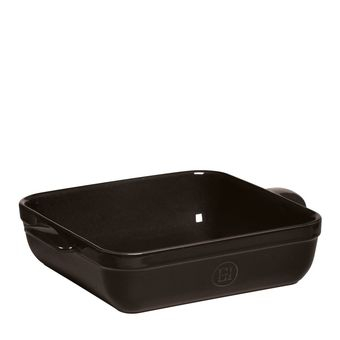 Ovenschaal zwart vierkant 23 x 23 cm