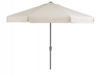 Parasol rond 300 cm creme + voet