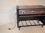 Gasbarbeque/Lavagrill BBQ 110 x 50 cm (excl. Gas)
