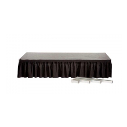 Podiumrok zwart p/m (80 cm hoog)