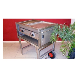 Gas Barbeque slagers Role 58 x 86 cm (bakmaat 49 x 72 ) alleen rooster (excl gas)