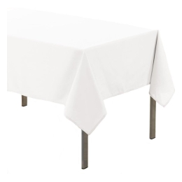Tafelkleed wit RH 140 x 250 cm (BEPERKT VOORRADIG)