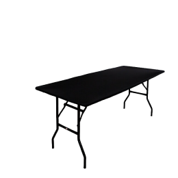 Tophoes stretch zwart v. tafel 183 x 76