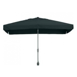 Parasol 3 x 3 mtr  met voet (antraciet)