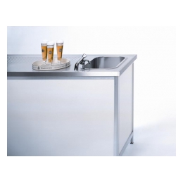 Spoelbuffet + spoelbak 100 x 70