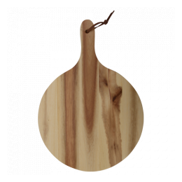 kaasplank hout 28 cm rond