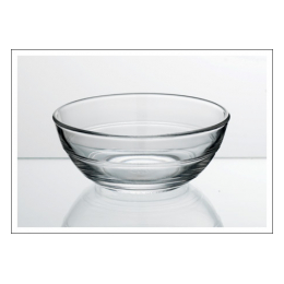 Slaschaal glas 20 cm