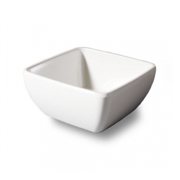 Melamine schaaltje vierkant 9 x 9 cm.